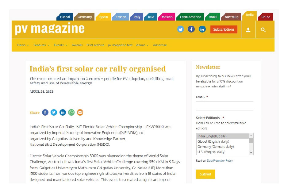 ESVC Electric Solar Vehicle Championship Asia's Biggest Solar Car Event-78